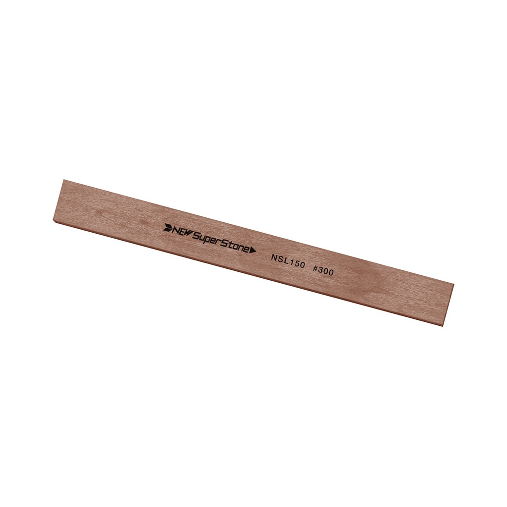 [355-0420] NSS 1.5x10x100 300 Grit Lt. Brown New Super Ceramic Stone
