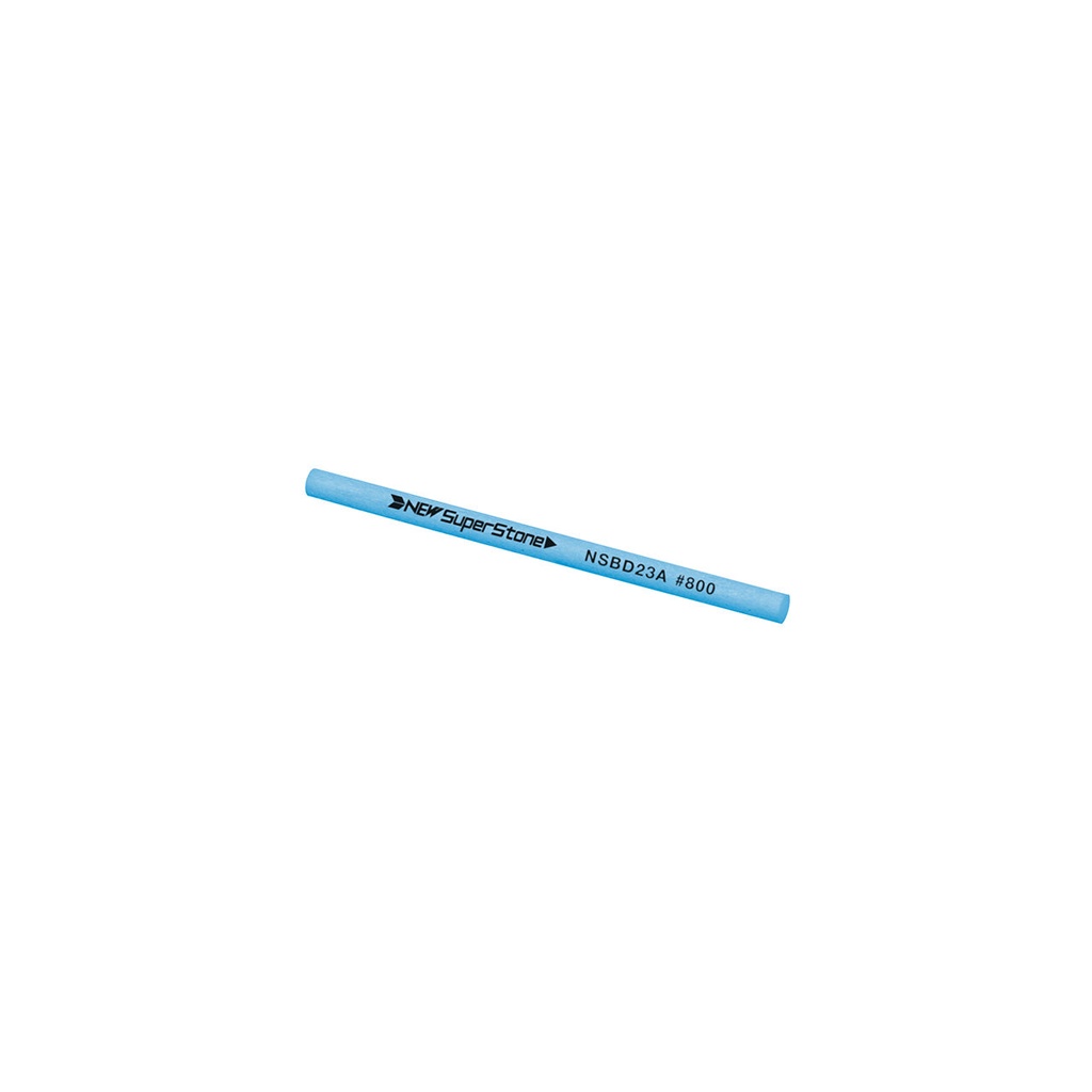 [355-0731] NSS 2.35x50 Round 800 Grit Blue New Super Ceramic Stone