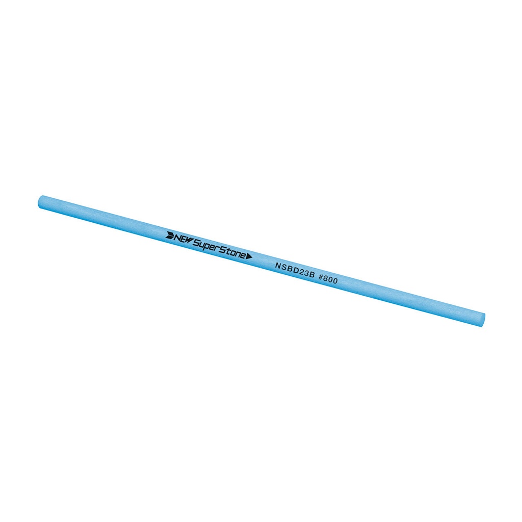 [355-0732] NSS 2.35x100 Round 800 Grit Blue New Super Ceramic Stone