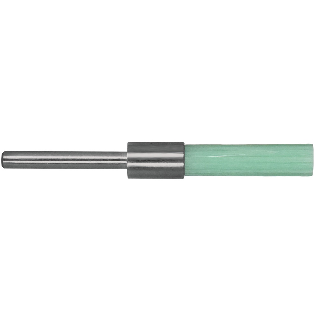 [355-1510] Cristone Matrix 150 Grit Ceramic End Bristle Brush 3mm shank - Green