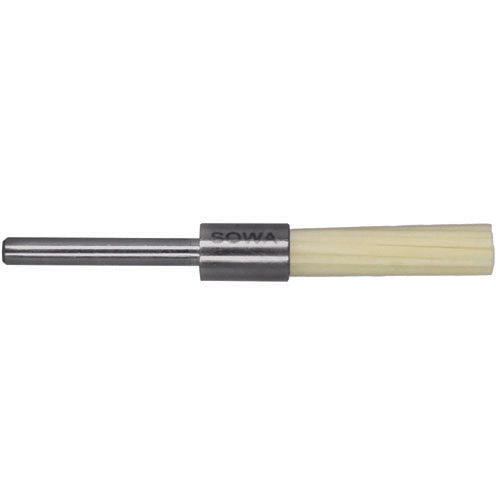 [355-1520] Cristone Matrix 1000 Grit Ceramic End Bristle Brush 3mm shank - White