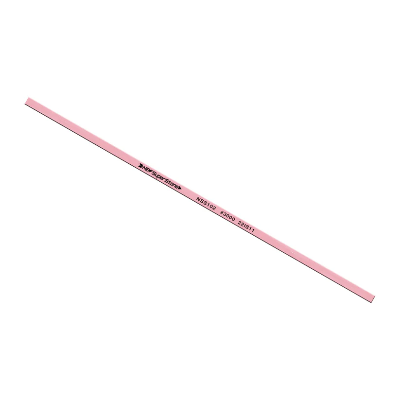 [355-2302] NSS 0.5x2x100mm 3000 Grit Pink New Super Ceramic Stone