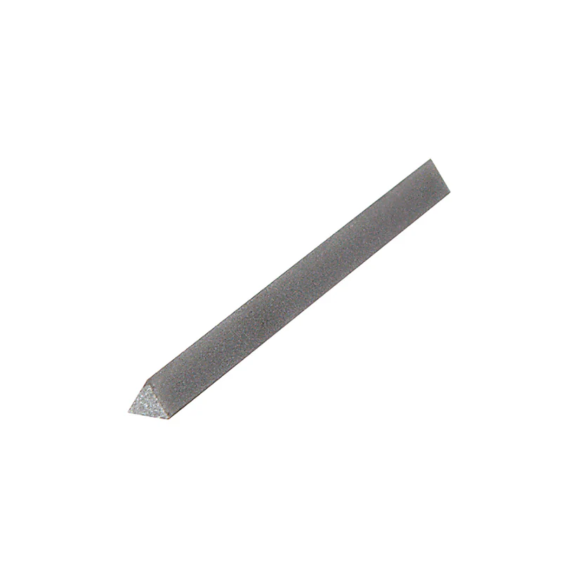 [375-1131] Hard Black Arkansas Files - Triangle 3" x 1/4"