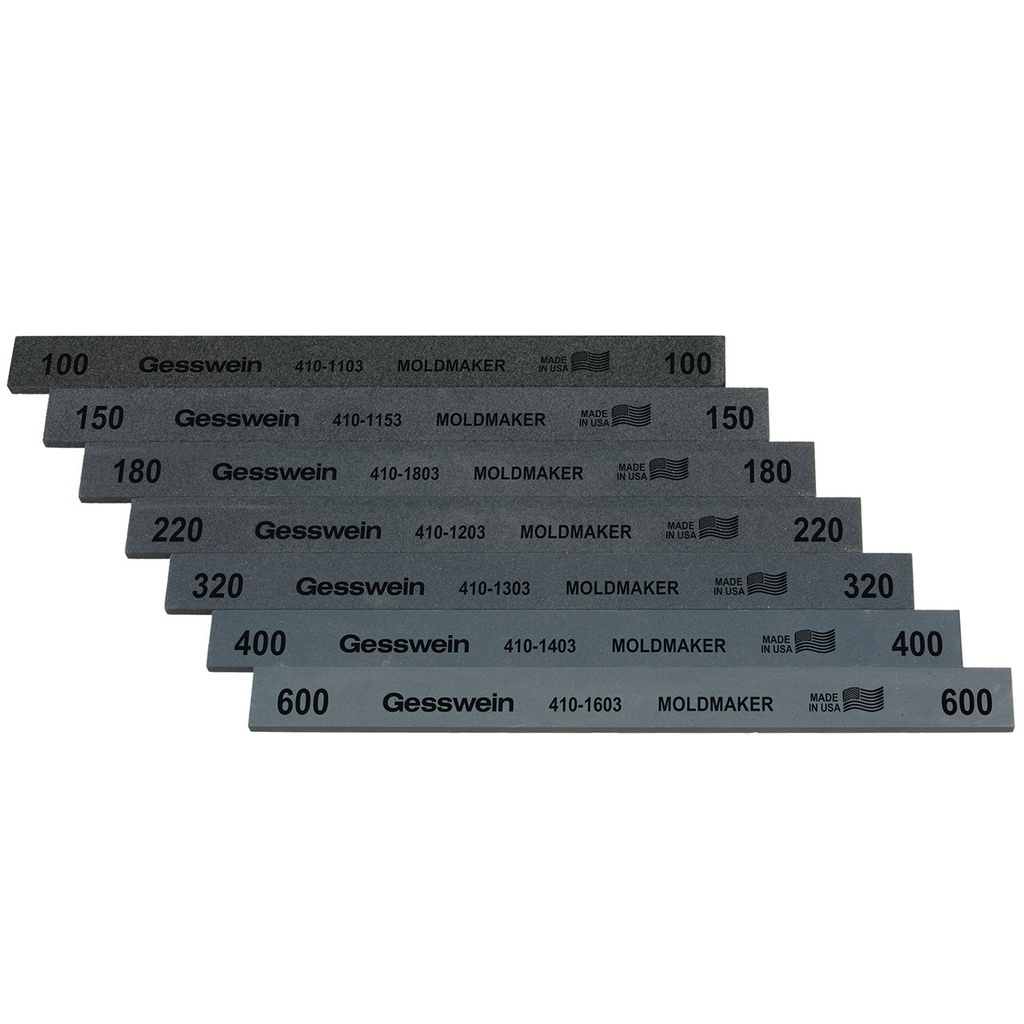 Gesswein® Moldmaker Polishing Stone All-Grit Set of 7