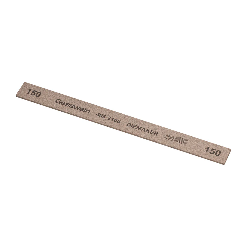 Gesswein® Diemaker Stones - 1/2&#34; x 1/16&#34; x 6&#34;, 150 Grit  (Pkg. of 12)