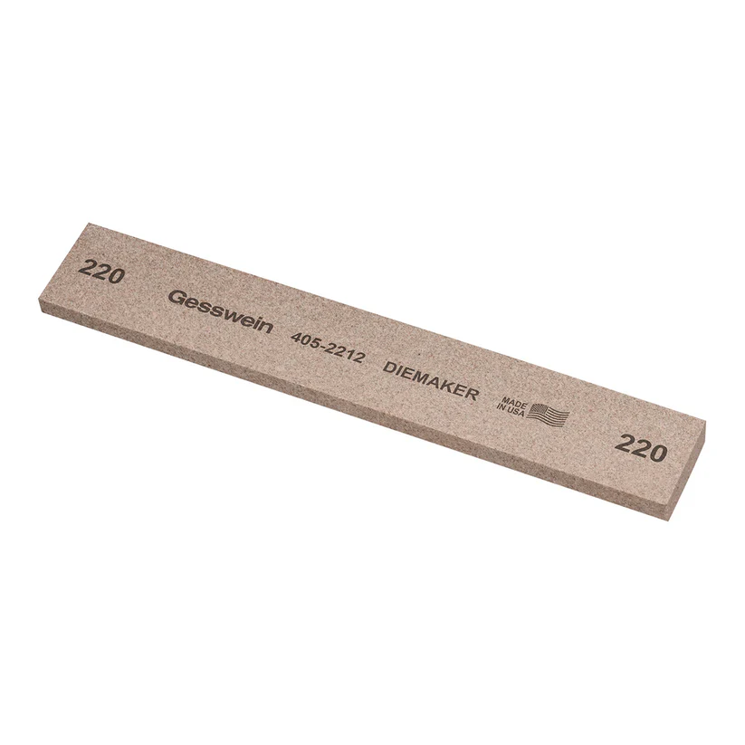 Gesswein® Diemaker Stones - 1" x 1/4" x 6", 220 Grit  (Pkg. of 6)