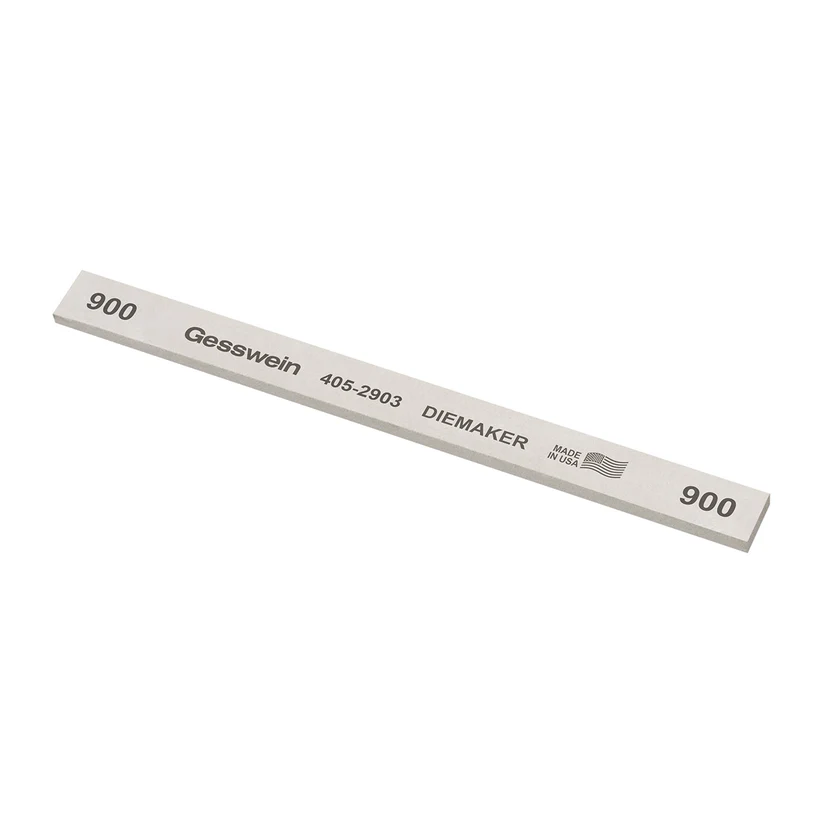 Gesswein® Diemaker Stones - 1/2" x 1/8" x 6", 900 Grit  (Pkg. of 12)