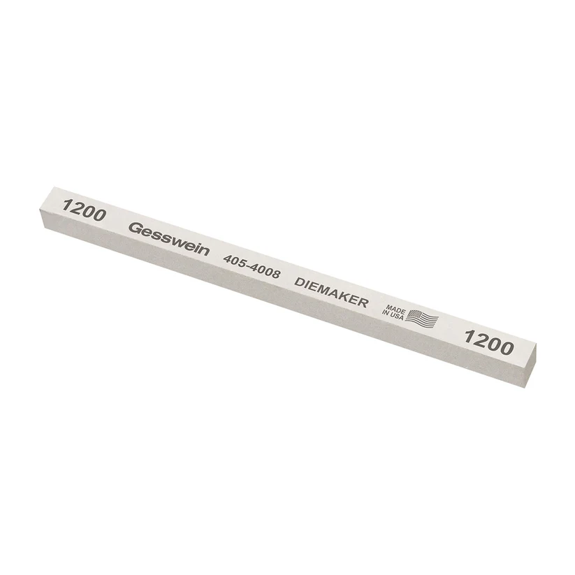 Gesswein® Diemaker Stones - 3/8" x 3/8" x 6", 1200 Grit  (Pkg. of 12)