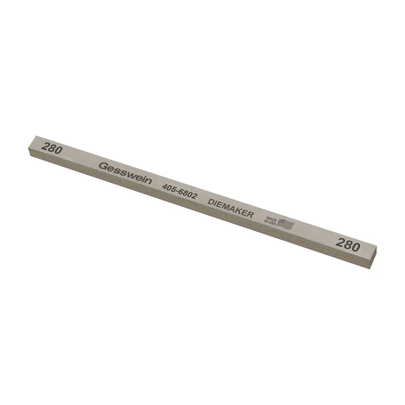 Gesswein® Diemaker Stones - 1/4" x 1/4" x 6", 280 Grit  (Pkg. of 12)