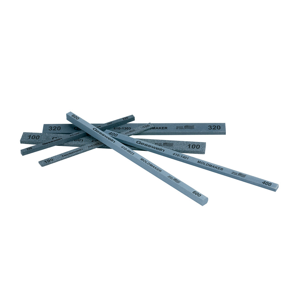 Gesswein® Moldmaker Stones - 1/2" x 1/8" x 4", 220 Grit  (Pkg. of 12)