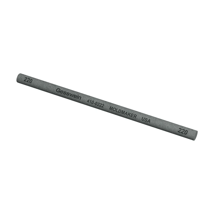 Gesswein® Moldmaker Stones - 1/4" x 6" Round, 220 Grit  (Pkg. of 6)