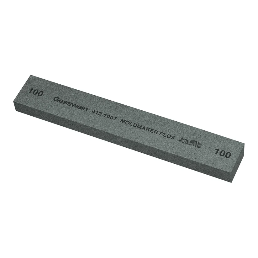 [412-1007] Gesswein® Moldmaker Plus Stones - 1" x 1/2" x 6", 100 Grit  (Pkg. of 6)