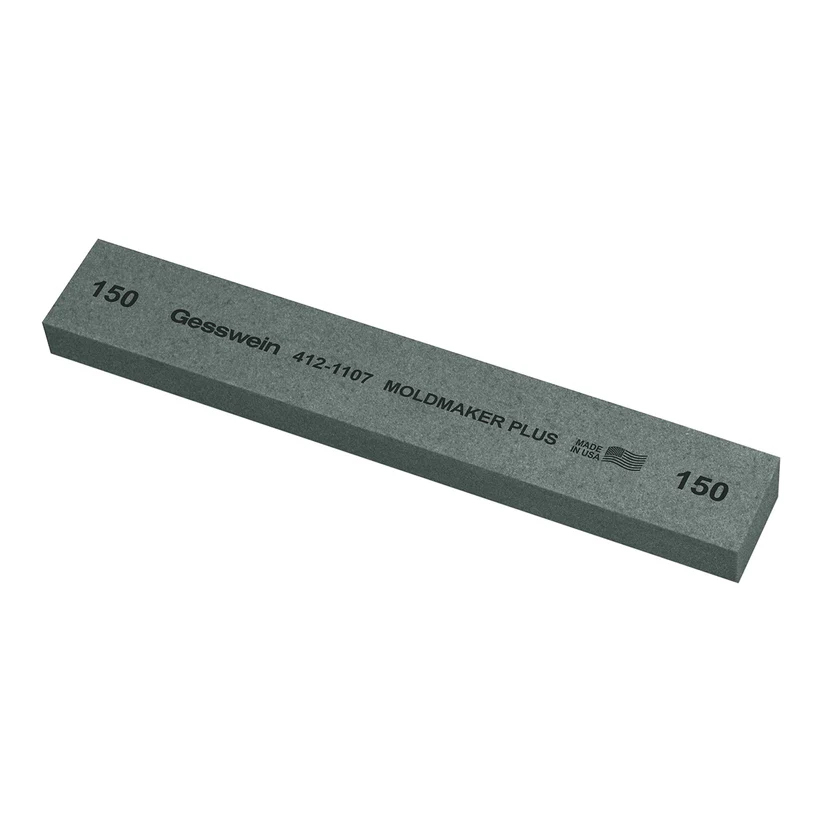[412-1107] Gesswein® Moldmaker Plus Stones - 1" x 1/2" x 6", 150 Grit  (Pkg. of 6)