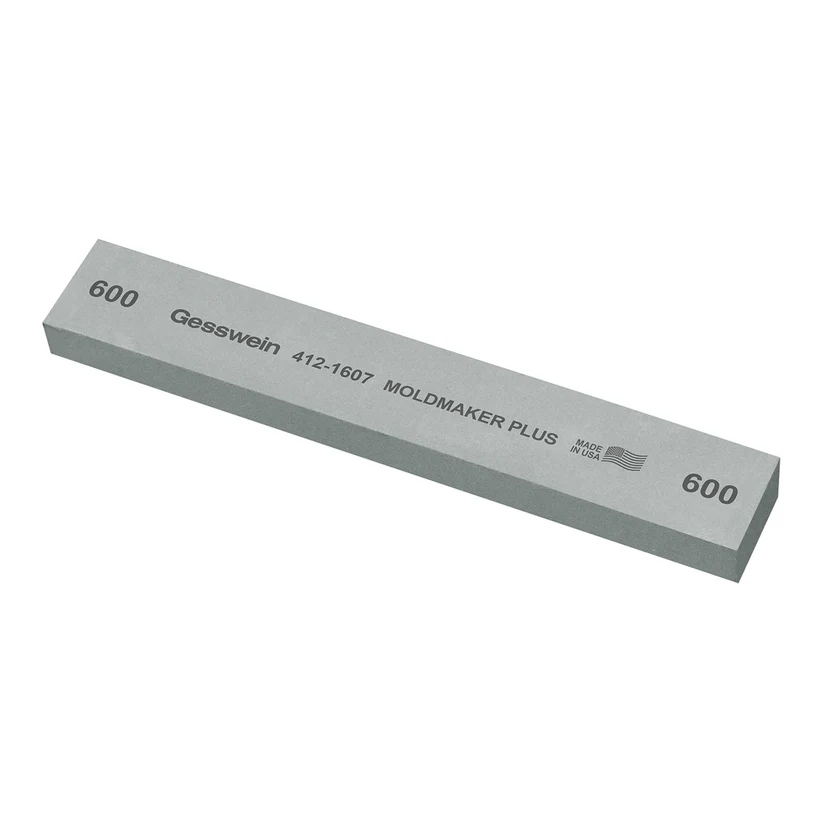 Gesswein® Moldmaker Plus Stones - 1" x 1/2" x 6", 600 Grit  (Pkg. of 6)