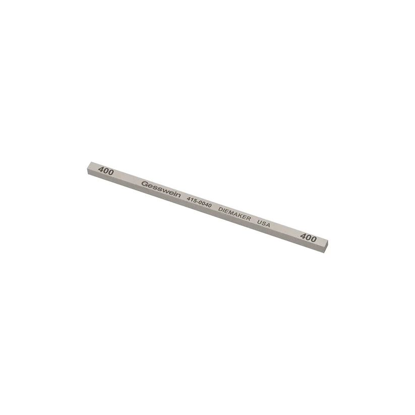 [415-0040] Gesswein® Diemaker Stones - 5/32" x 5/32" x 4", 400 Grit (Pkg. of 12)