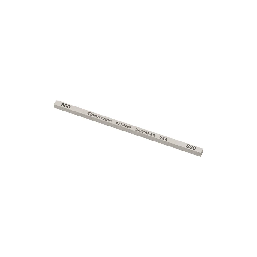 [415-0080] Gesswein® Diemaker Stones - 5/32" x 5/32" x 4", 800 Grit  (Pkg. of 12)