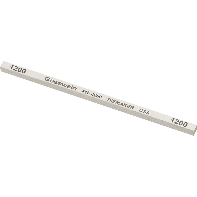 [415-4080] Gesswein® Diemaker Stones - 5/32" x 5/32" x 4", 1200 Grit  (Pkg. of 12)