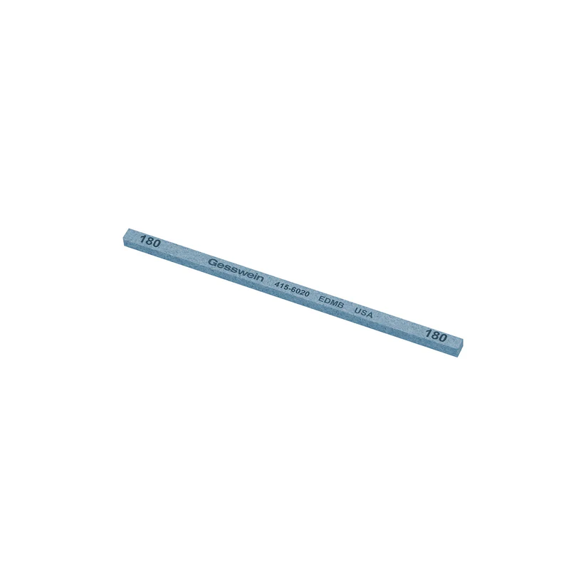 Gesswein® EDM Blue Stones - 5/32" x 5/32" x 4", 180 Grit  (Pkg. of 12)