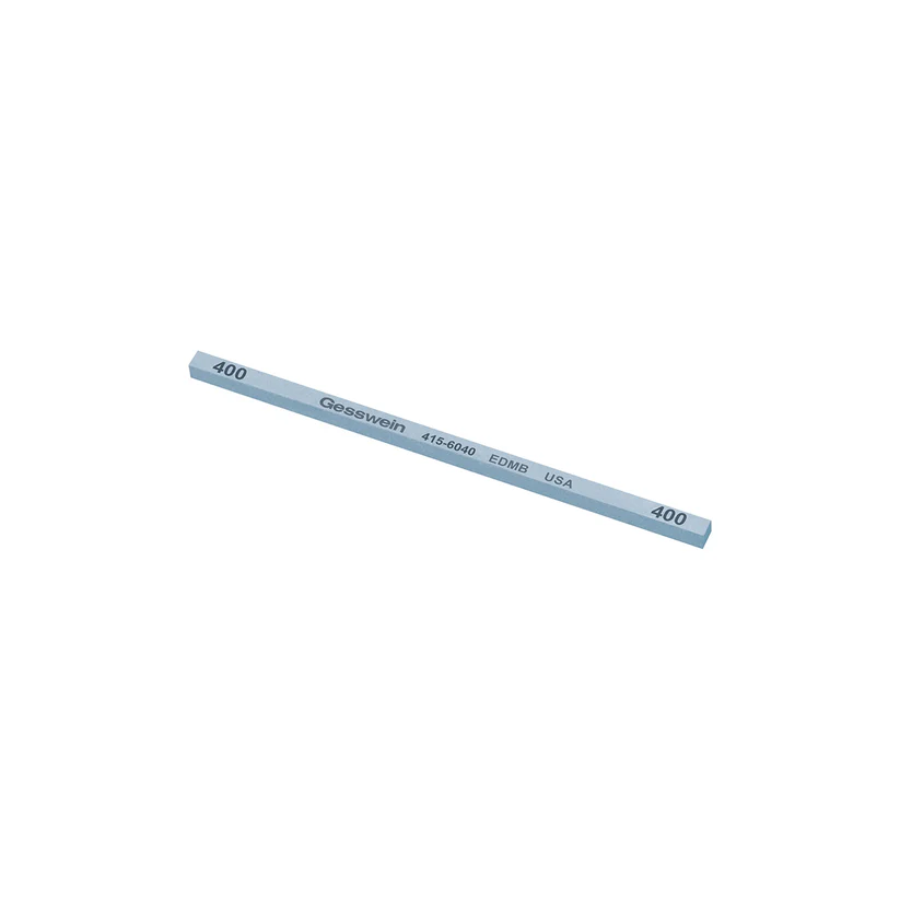 Gesswein® EDM Blue Stones - 5/32" x 5/32" x 4", 400 Grit  (Pkg. of 12)