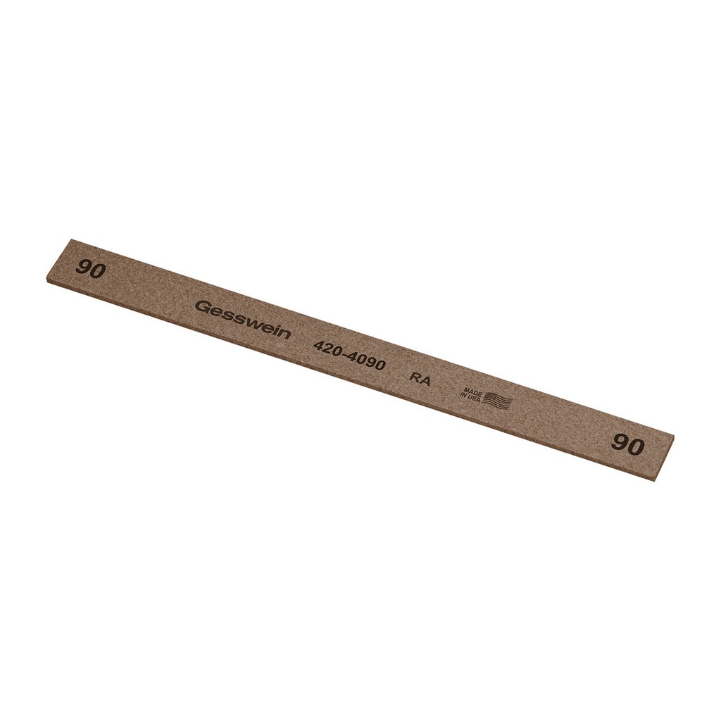 Gesswein® RA Stones - 1/2" x 1/16" x 6", 600 Grit  (Pkg. of 12)