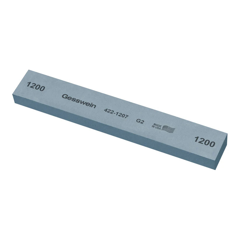 Gesswein® G2 Stones - 1" x 1/2" x 6", 1200 Grit  (Pkg. of 6)
