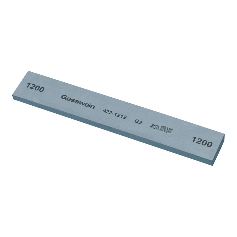 Gesswein® G2 Stones - 1" x 1/4" x 6", 1200 Grit  (Pkg. of 6)
