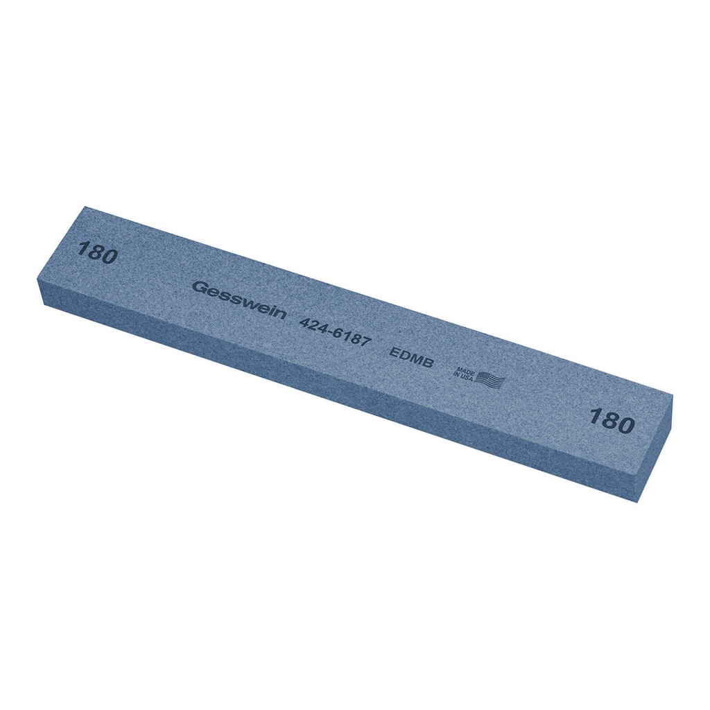 Gesswein® EDM Blue Stones - 1" x 1/2" x 6", 220 Grit  (Pkg. of 6)