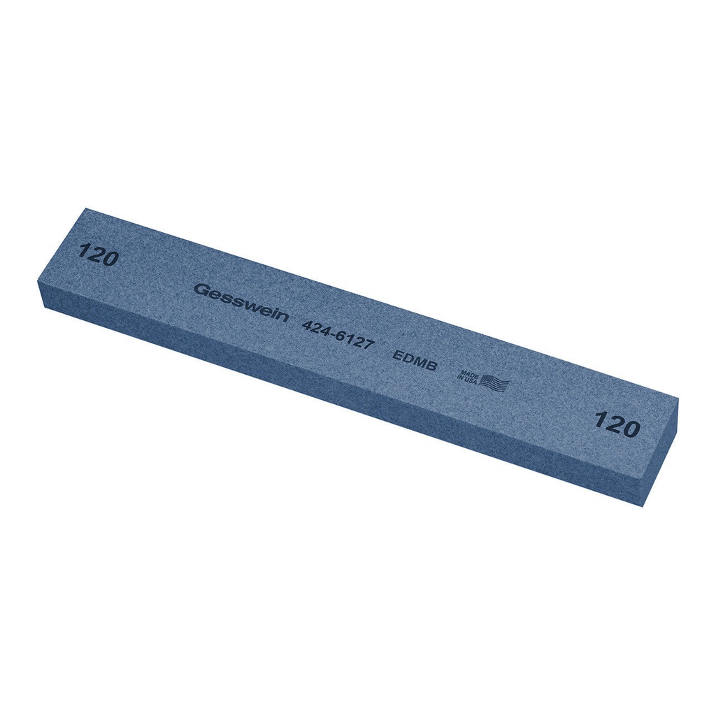 Gesswein® EDM Blue Stones - 1" x 1/2" x 6", 320 Grit  (Pkg. of 6)