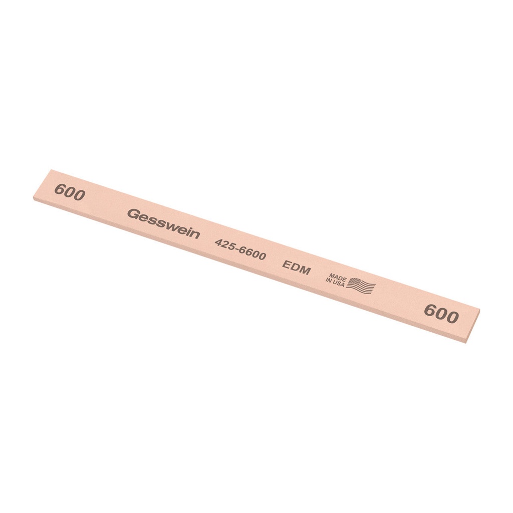 Gesswein® EDM Stones - 1/2" x 1/16" x 6", 120 Grit  (Pkg. of 12)
