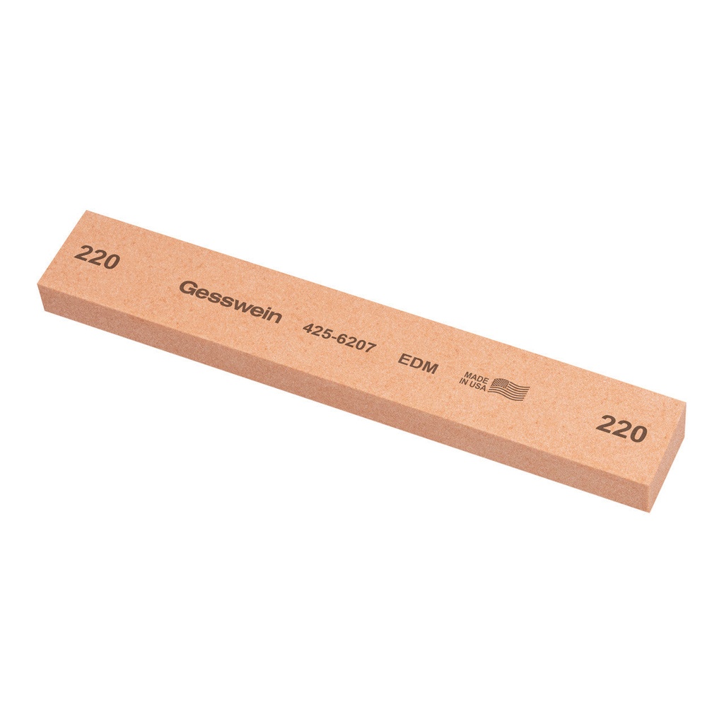 Gesswein® EDM Stones - 1" x 1/2" x 6", 180 Grit  (Pkg. of 6)