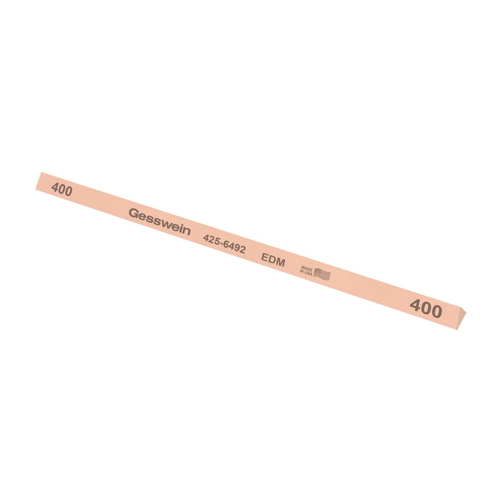 Gesswein® EDM Stones - 1/4" x 6" Triangle, 120 Grit  (Pkg. of 12)