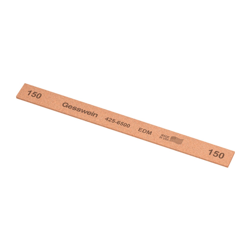 Gesswein® EDM Stones - 1/2" x 1/16" x 6", 320 Grit  (Pkg. of 12)