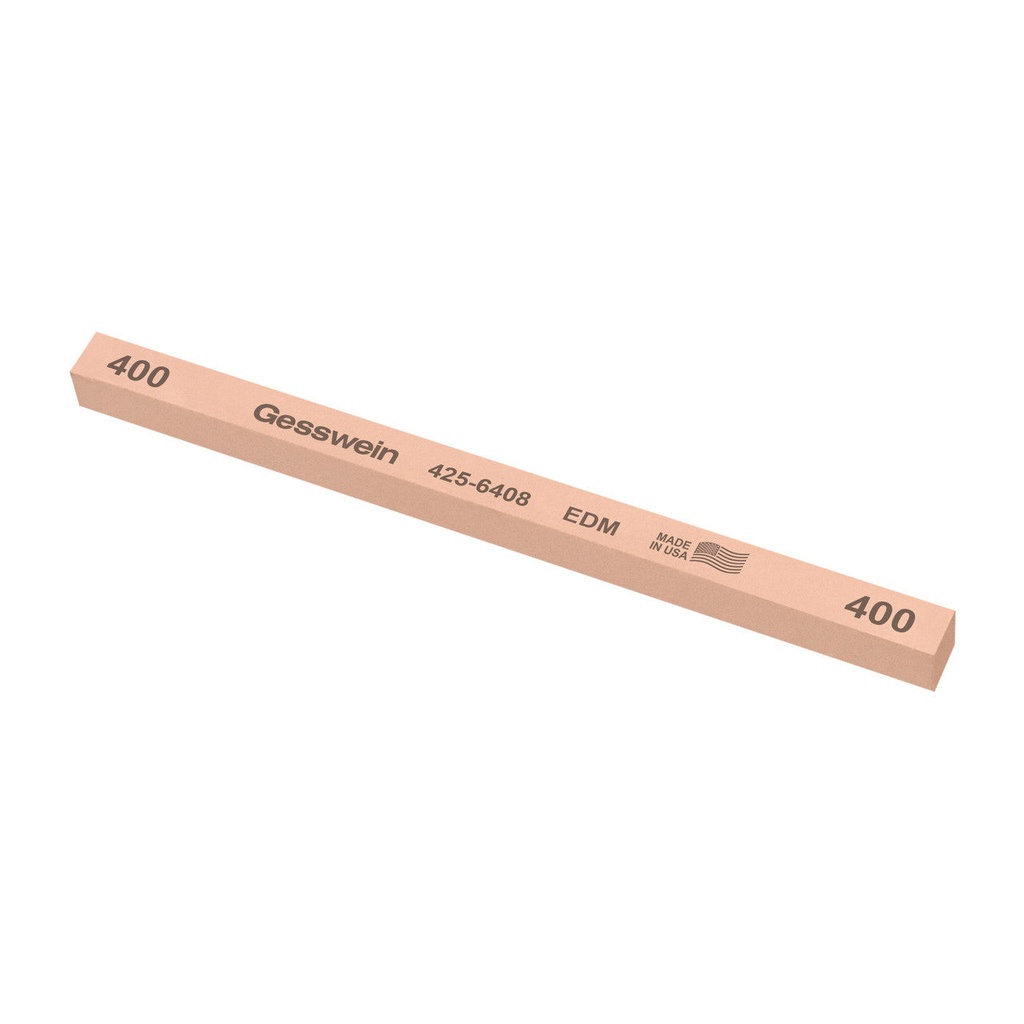 Gesswein® EDM Stones - 3/8" x 3/8" x 6", 400 Grit  (Pkg. of 12)