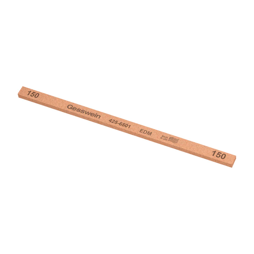 [425-6501] Gesswein® EDM Stones - 1/4" x 1/8" x 6", 150 Grit  (Pkg. of 12)
