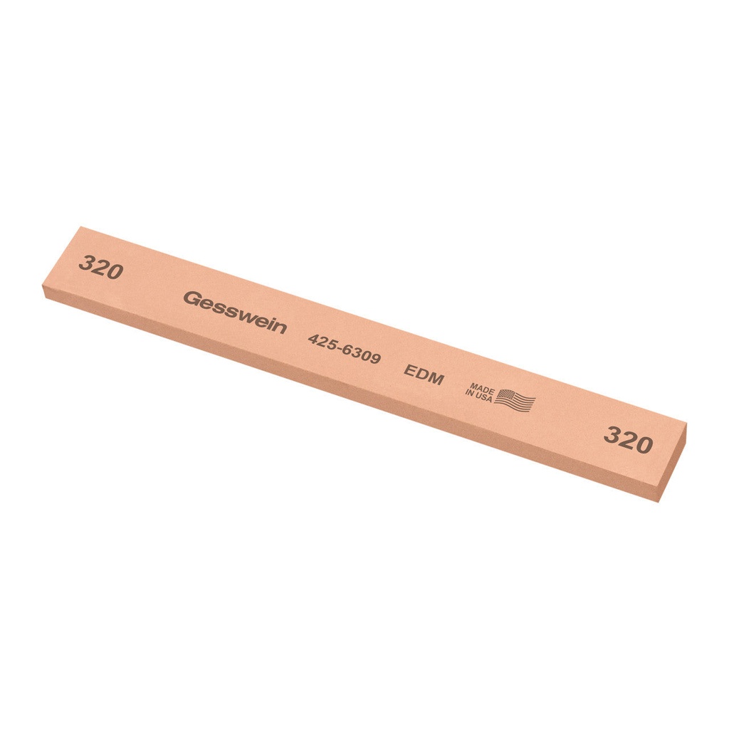 Gesswein® EDM Stones - 3/4" x 1/4" x 6", 150 Grit  (Pkg. of 6)