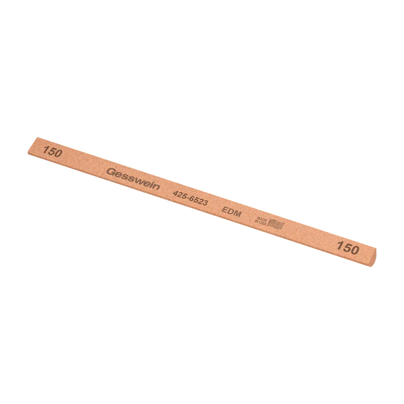 [425-6523] Gesswein® EDM Stones - 1/4" x 6", Hybrid, 150 Grit  (Pkg. of 12)