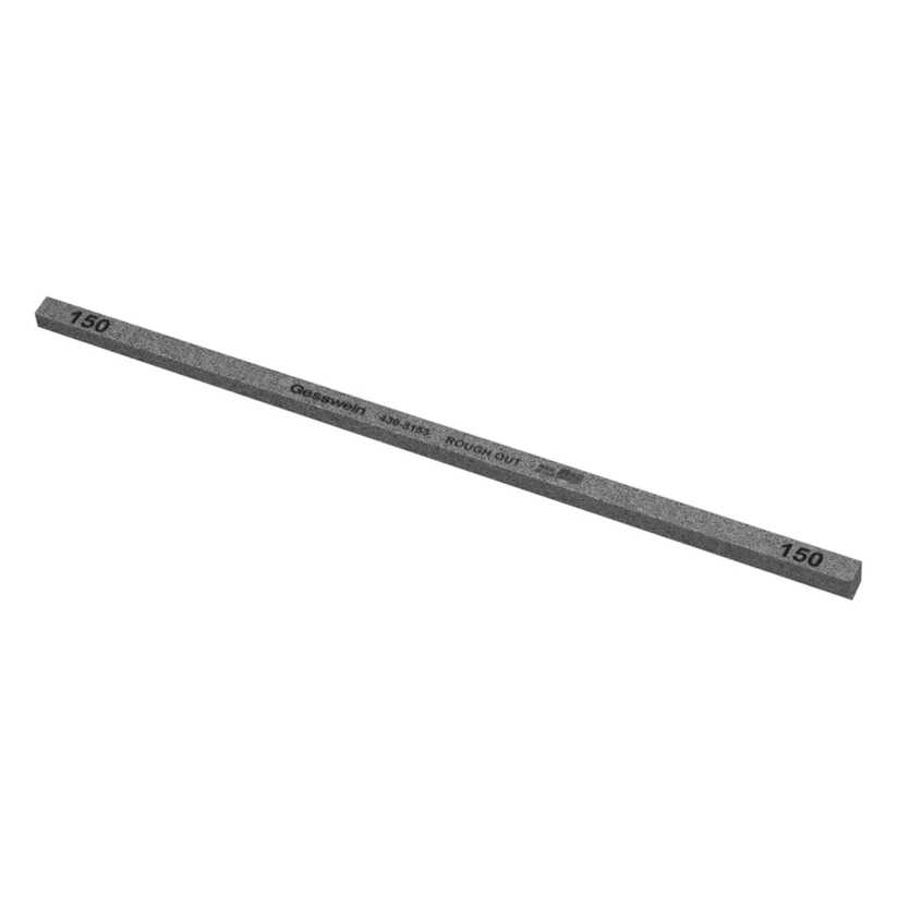 [430-8153] Gesswein® Rough Out Stones - 1/4" x 1/4" x 8", 150 Grit  (Pkg. of 12)