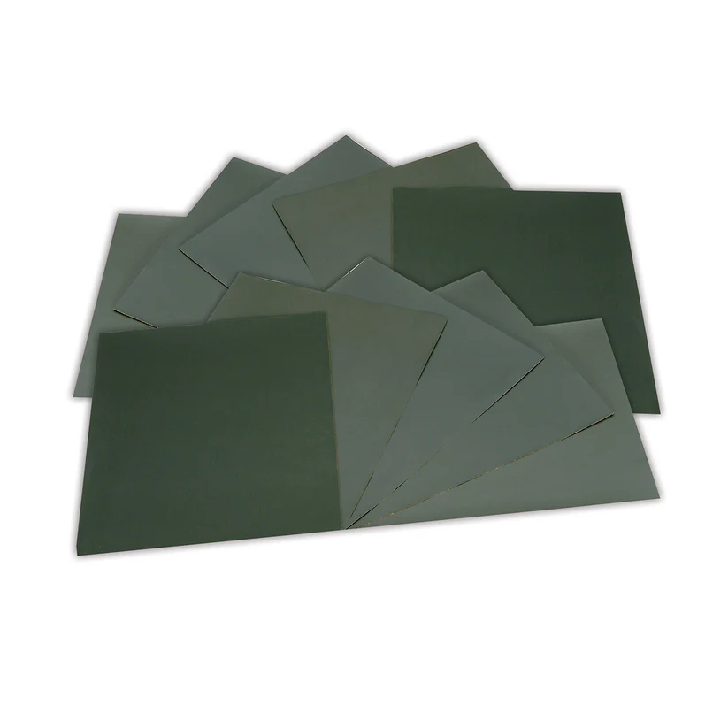 [109-8205] 3M™ Wetordry™ Silicon Carbide Sandpaper - 5 Grits (Set of 10)