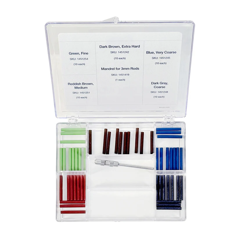 [145-1204] EVEFLEX 3mm All-Grit Rod Set
