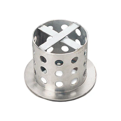 [260-0017] Perforated Flanged Flask - 3" x 4"