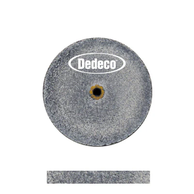 Dedeco® Koolies 3/4" x 3/32" Heatless Grinding Wheels Black - Pkg. of 10