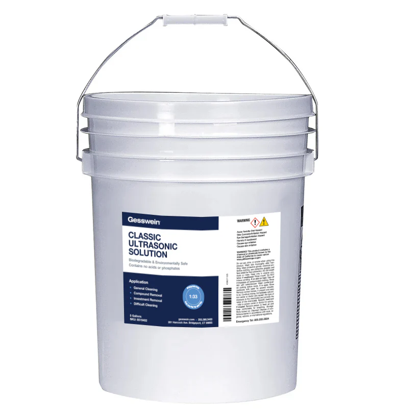 Gesswein® Classic Ultrasonic Solution - 5 Gallon Pail