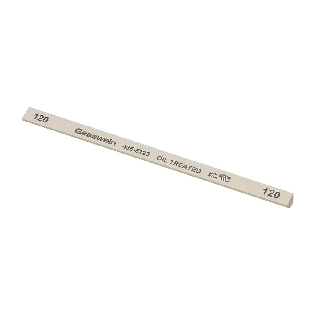 Gesswein® Oil-Treated Stones - 1/4" x 6" Hybrid, 1200 Grit  (Pkg. of 12)