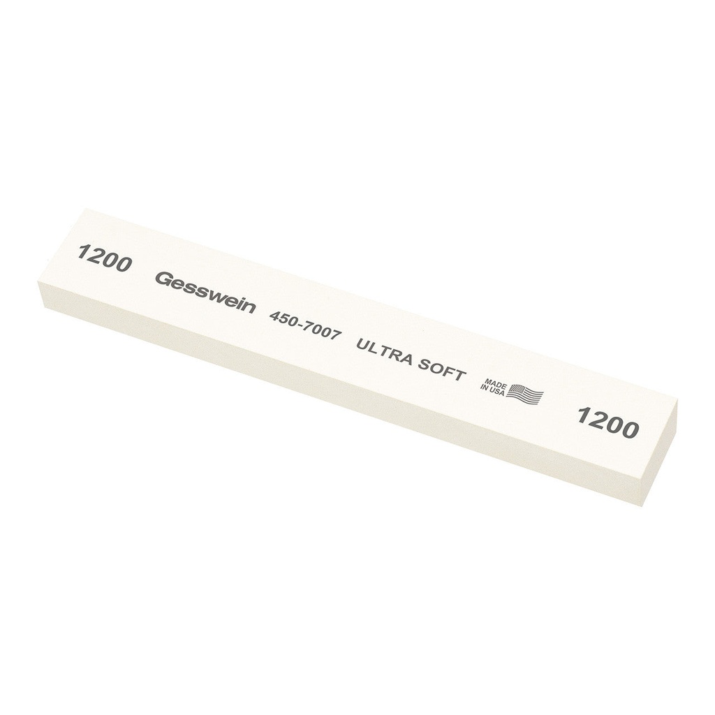 Gesswein® Ultra-Soft Stones - 1" x 1/2" x 6", 120 Grit  (Pkg. of 6)
