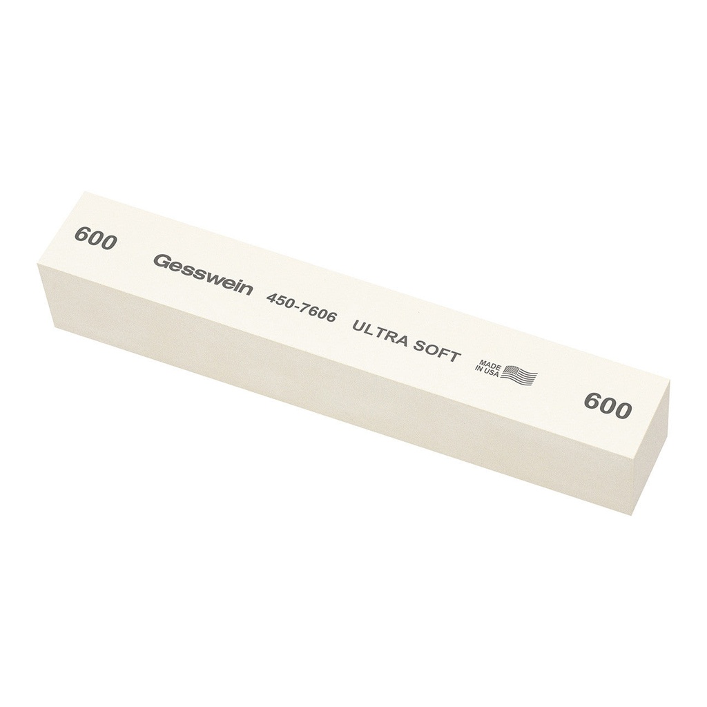 Gesswein® Ultra-Soft Stones - 1" x 1" x 6", 220 Grit  (Pkg. of 6)