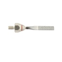 Mounted Diamond Files - Flat 4 x 1 x 15, 200 grit