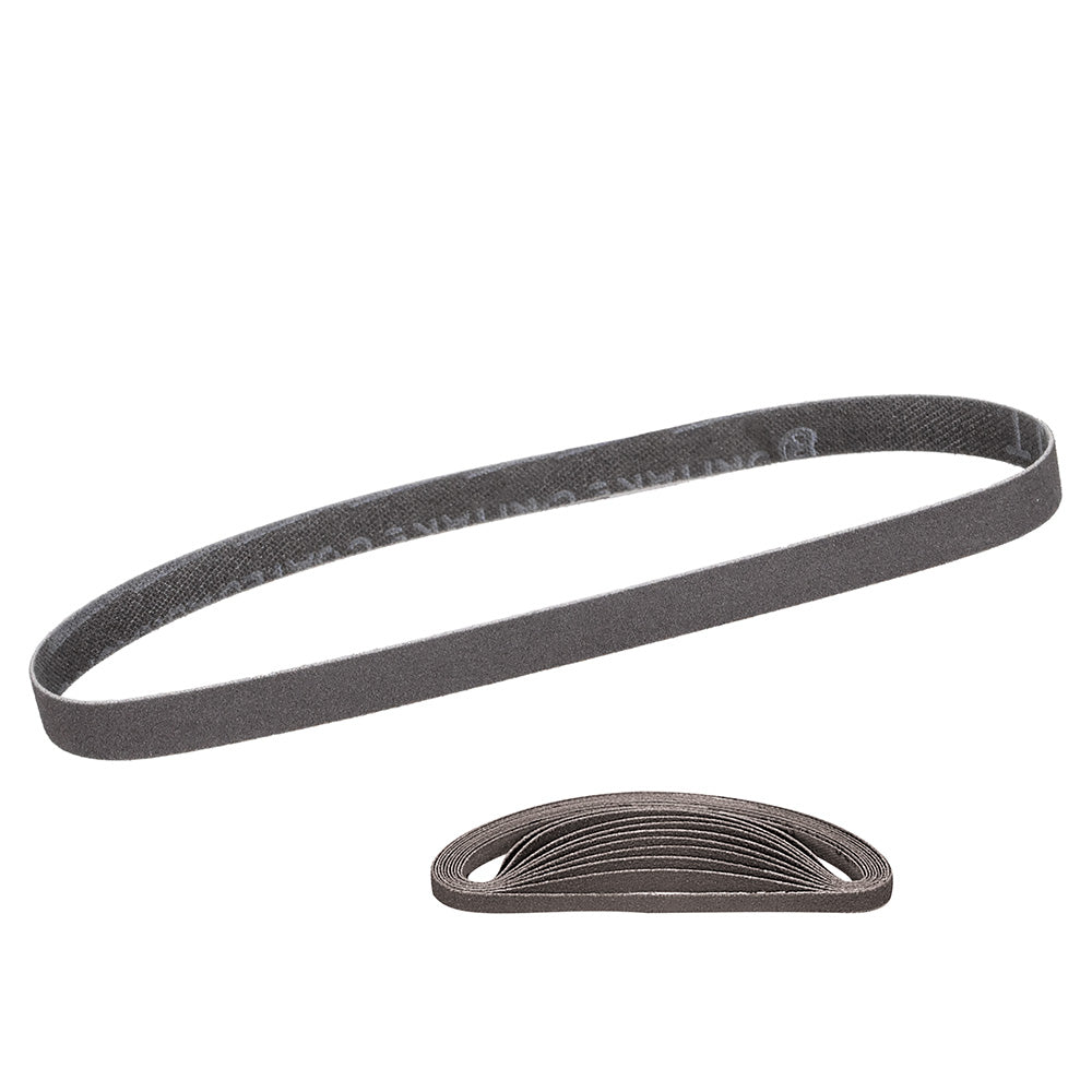 [510-0528] BZX Sanding Belts - Aluminum Oxide - 6mm, 180 (Pkg. of 10)