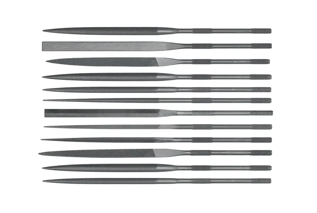 Grobet USA® 14cm Cut 0 Swiss Pattern Needle File Set