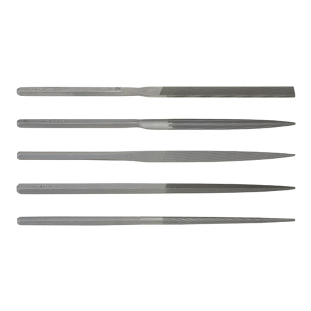[604-2000] Grobet USA® Ergo Cut 00 Set of 5 Swiss Pattern Files