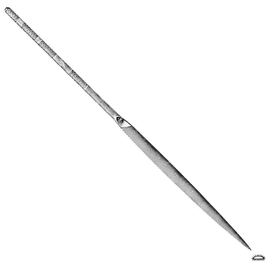 Grobet USA® Half-Round 20cm Cut 2 Swiss Pattern Needle File